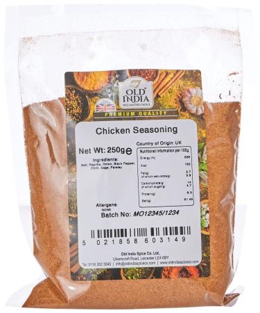 Old India Chicken Seasoning 250g Chicken 250 g (Pack of 1)