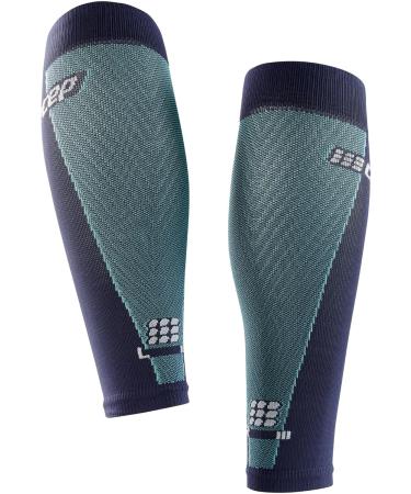 CEP Ultralight Compression Stockings for Women - Blue/Light Blue Calf Sleeves (Size M) | Breathable & Stabilizing Light Compression Socks - Buy Online on SooperMarket.com