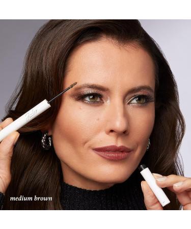 Julep Brow 101 2-in-1 Eyebrow Pencil & Tinted Brow Gel - Medium Brown | Waterproof, Thickening Silk Fibers, All Day Hold | Fill, Define & Shape Brows - Buy Online on SooperMarket.com