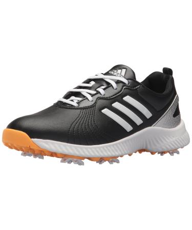 adidas Women's Response Bounce Golf Shoe 9 Medium US Core Black/Ftwr White/Real Gold S