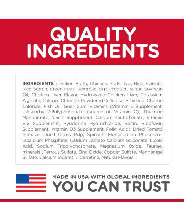 Hill's Science Diet Senior 7+ Canned Dog Food Savory Stew with Beef & Vegetables 12.8 oz 12 Pack wet dog food & Adult 7+ Senior Vitality Canned Dog Food Chicken & Vegetable Stew 12.5 oz - Buy Online on SooperMarket.com