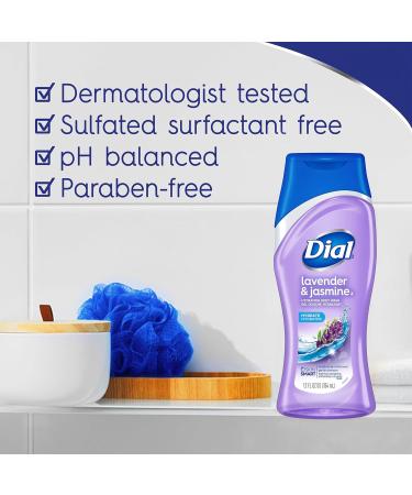Buy Dial Body Wash Lavender & Jasmine | 12oz Pack of 6 | International Shipping Available - Buy Online on SooperMarket.com