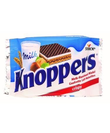 6 knoppers Chocolate Wafer Biscuit in a Great Present Box Xmas Christmas Birthday