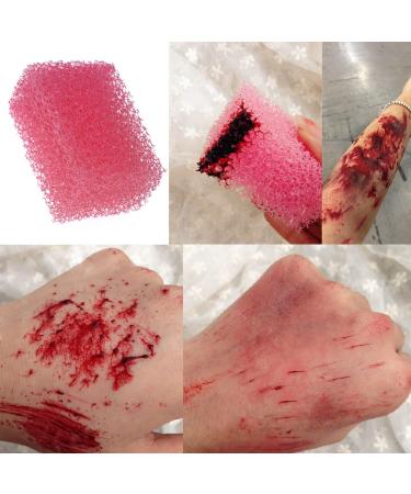 CCbeauty Halloween SFX Makeup Kit - Bruise Wheel, Scar Wax, Coagulated Blood Gel, Stipple Sponge, Spatula Tool - 6 Colors for Special Effects Costume Makeup - Buy Online on SooperMarket.com