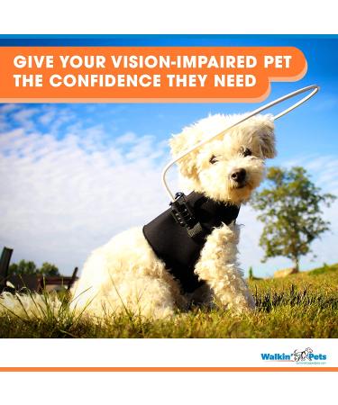 Walkin Halo Harness for Blind Dogs - Comfortable Harness for Pets Over 30lbs - Blind Dog Accessories - XX-Small - Buy Online on SooperMarket.com