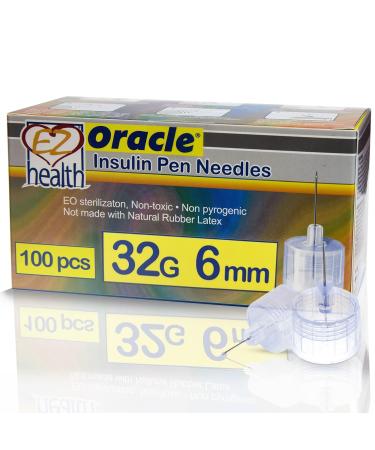 Oracle Insulin Pen Needles 32G 6mm