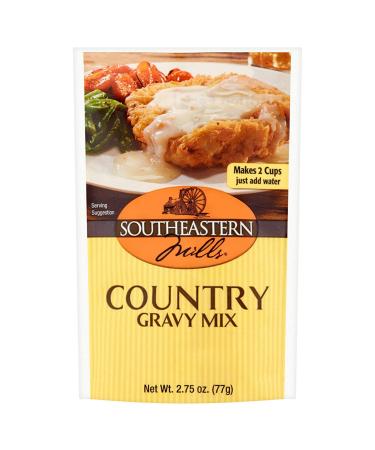 Southeastern Mills Old Country Gravy Mix 2.75 oz Country Gravy 2.75 Ounce (Pack of 1)