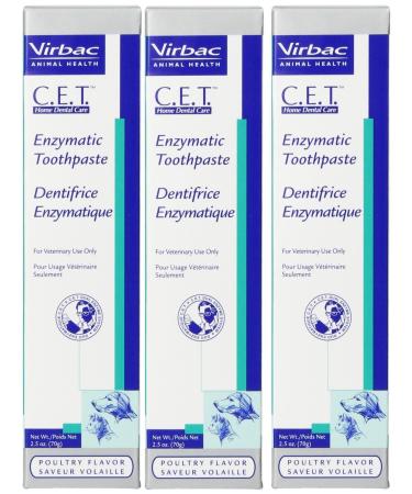 CET Poultry Toothpaste 70 gm rIbWmI 3 Pack 2.5 oz (70g) 3Pack (2.5 oz (70g))