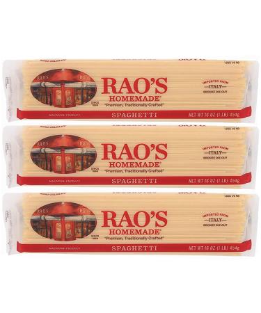 Rao's Pasta Spaghetti 16 Ounce Pack of 3