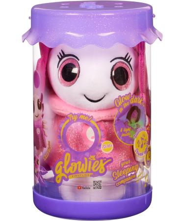 Eolo Glowies Fireflies Toddler Sleep Aid Nightlight | 3 Lullabies, 2 Relaxing Sounds, Auto-Off Timer | Pink Small Nightlight - Buy Online on SooperMarket.com