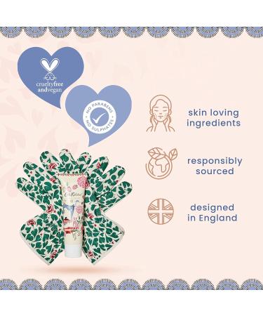 Cath Kidston Beauty Artist Kingdom Gardening Gloves Set with 100ml Hand Cream - 235g Gardener's Gloves Included - Buy Online on SooperMarket.com