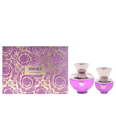 Versace Dylan Purple for Women - 2 Pc Gift Set 3.4oz EDP Spray 1oz EDP Spray