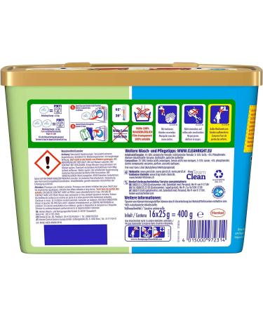 Persil Sensitive 4in1 Discs - 32 Wash Loads | Eco-Certified Detergent for Allergies & Babies with Aloe Vera | 20 C to 95 C - 2 Pack (2x400g) - Buy Online on SooperMarket.com