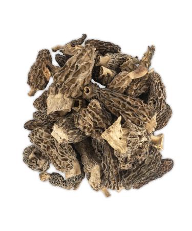 Slofoodgroup Dried Morel Mushrooms (Morchella Conica) Gourmet Morel Mushrooms ( 2 oz Dried Morels) 2 Ounce (Pack of 1)