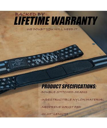 Iron Infidel Weight Lifting Straps - Pair of Wrist Straps for Deadlifting, Strength Training, and Olympic Lifts - Enhance Grip Strength on Heavy Lifts 1776 - Buy Online on SooperMarket.com