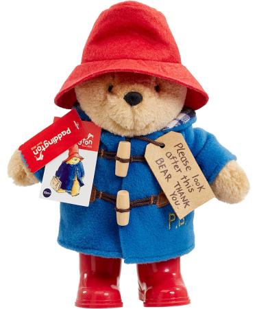 Classic Paddington Bear Plush - 25cm Standing Character with Duffle Coat, Bush Hat & Boots - Buy Online on SooperMarket.com