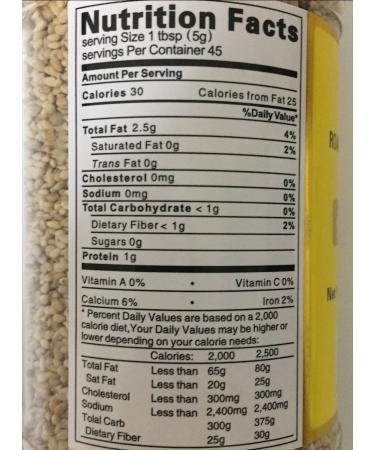 Shirakiku Japanese Roasted White Sesame Seeds (Iri Goma) - 8 Oz - Buy Online on SooperMarket.com