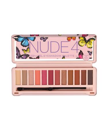 BYS Nude 4 Eyeshadow Palette 12 g