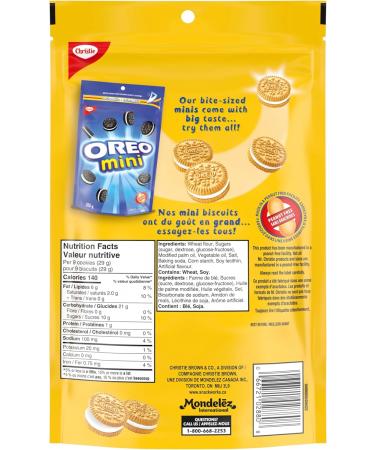 OREO Mini Golden Sandwich Cookies Made in a Peanut-Free Facility School Snacks 200g Golden 200 g (Pack of 1) - Buy Online on SooperMarket.com
