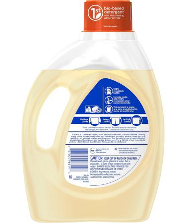 Buy Tide HE PurClean Laundry Detergent 100 oz - Eco-Friendly Powerful Stain Removal Ships Worldwide - Buy Online on SooperMarket.com