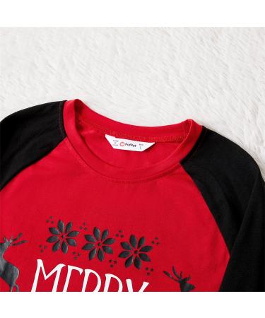 PatPat Family Matching Christmas Pajamas Set - Red Tree Snowflake Print Sleepwear for Baby 6-9 Months - Buy Online on SooperMarket.com