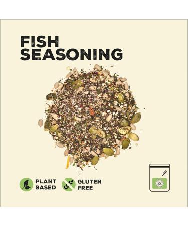 Nature Kitchen Fish Seasoning (Mild) 500G - Gluten-Free Vegan Blend for Everyday Cooking - Spices, Herbs for Marinades, Sauces, Frying, Baking, Grilling - Buy Online on SooperMarket.com