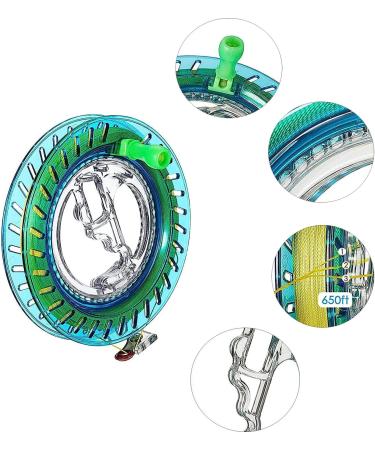 Dragon Cord & Kite Roller Wrap - Durable ABS Plastic Winch Rope (16cm Disc 200m Wire) for Kites & Dragons - International Shipping Available - Buy Online on SooperMarket.com
