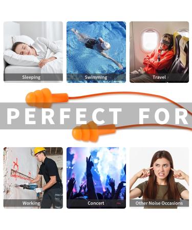12 Pair Silicone Earplugs - Noise Suppression for Sleeping Swimming & Hearing Protection - Waterproof Earplugs for Ultimate Comfort - Buy Online on SooperMarket.com