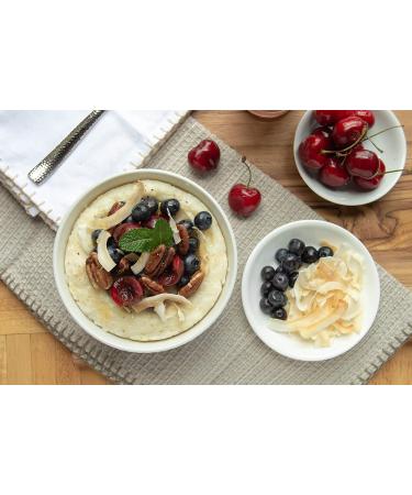 Carolina Grits Company Stone Ground White Grits - 2lbs | Non-GMO, Whole Grain, Gluten-Free - Buy Online on SooperMarket.com