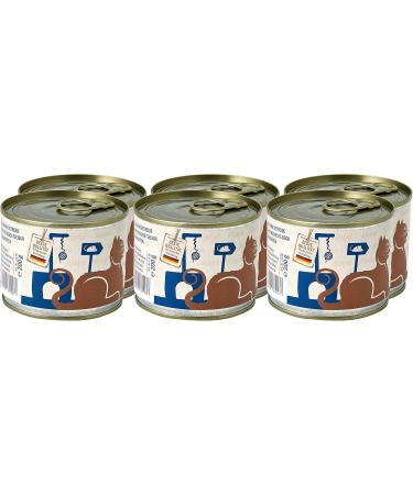 Mjamjam Premium Grain-Free Wet Cat Food - Delicate Duck Pure 6-Pack (200g each) | Pure Meat Enjoyment - Buy Online on SooperMarket.com