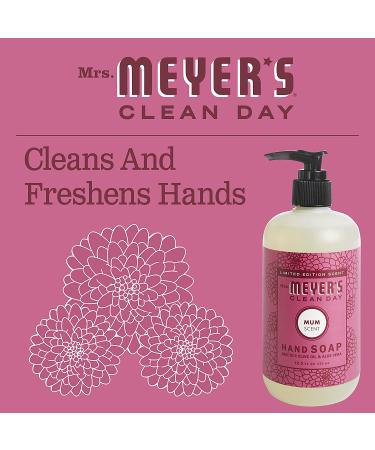 Mrs. Meyer's Clean Day Mum Liquid Hand Soap - 12.5 oz | Natural & Effective - Buy Online on SooperMarket.com