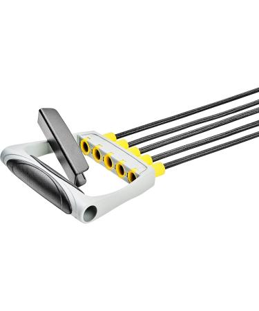 Bad Company Chest Expander | 5-Way Adjustable Resistance Bands with Handles | Home Fitness Training Equipment - Buy Online on SooperMarket.com