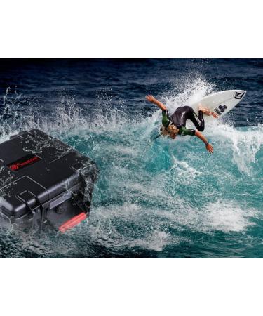 Smatree SmaCase GA500: Floaty/Water-Resistant Hard Case for GoPro and DJI Osmo Action - 7.9L | Compatible with Various Models | Camera and Accessories Excluded - Buy Online on SooperMarket.com
