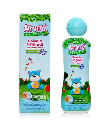 Arrurru Naturals Original Baby Cologne 7.4oz - Gentle Scent for Kids - Buy Online on SooperMarket.com