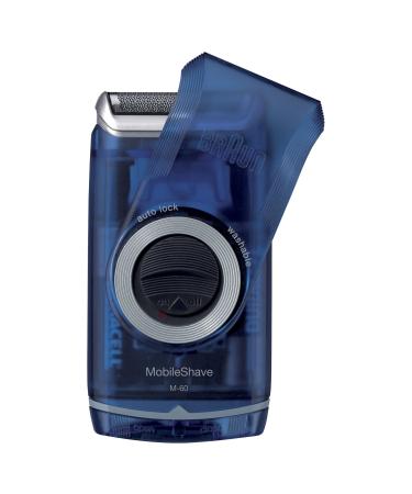 Braun Electric Razor for Men, M60b Mobile Electric Foil Shaver, Washable