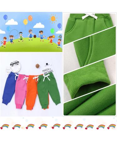 CuteOn Unisex Kids Elastic Waist Warm Cotton Trousers 1 Year Grass Green | 1-5Years - Buy Online on SooperMarket.com