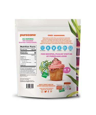 Purecane No Calorie Baking Sweetener - 48 oz (1362 g) | Sugar-Free & Healthy Substitute - Buy Online on SooperMarket.com