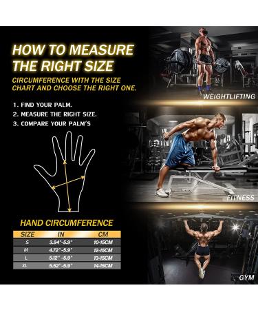 Astaresk 'Rock-Climber' Workout Gloves with Wrist Wrap Support - Full Palm Protection for Men and Women - Ideal for Weightlifting, Training, Fitness, Exercise, Hanging, Pull-ups - Large Size - Buy Online on SooperMarket.com