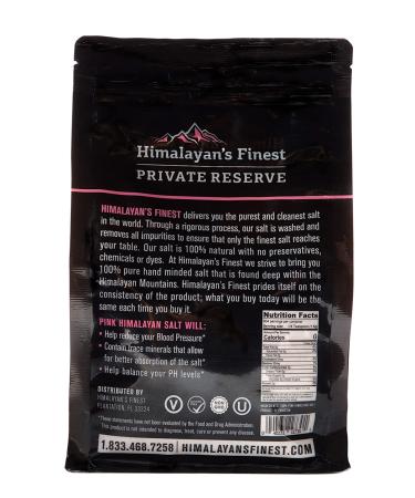 Organic Pink Himalayan Salt Fine - Non-GMO, Keto Friendly, Kosher Salt - 2 LB Fine Salt for Popcorn Seasoning, Spice, and Refill for Salt Shaker/Ginder - Buy Online on SooperMarket.com