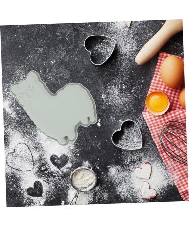 MAGICLULU Fondant Mold 2pcs Alpaca Cake Mold Chocolate Baking Supplies Silica Gel 3D Baking Mold - Buy Online on SooperMarket.com