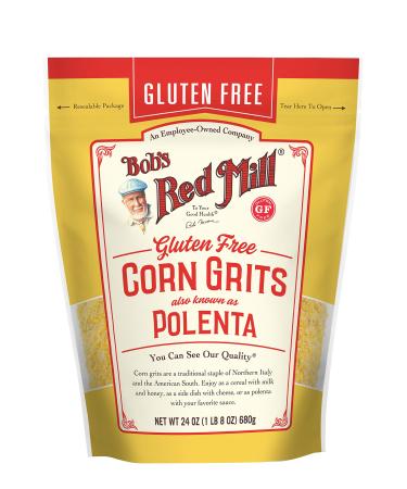 Bob's Red Mill Gluten Free Polenta Corn Grits - 24 oz - 2 pk 1.5 Pound (Pack of 2)