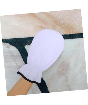 Gogogmee 1 Pair Exfoliating Hand Gloves Lotion Gloves Overnight for Women Hand Care Gloves Hands Hand Calluses Remover Gloves Hydrating Gloves Exfoliating Mitts White Flannel 29x16cm - Buy Online on SooperMarket.com