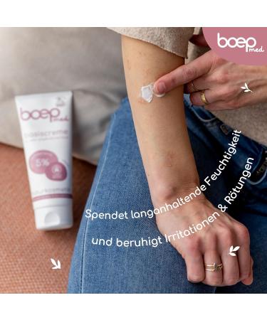 Boep Med Base Cream - Award-Winning Vegan Face Cream for Problem Skin | Natural Care for Neurodermatitis & Rosacea | 200ml Certified Natural Cosmetics - Buy Online on SooperMarket.com