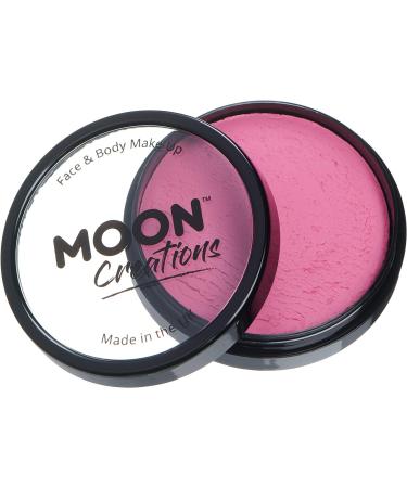 Moon Creations Pro Face & Body Makeup - Bright Pink 36g | Professional Face Painting Colour Cake | For Kids & Adults - Festivals, Halloween - Buy Online on SooperMarket.com