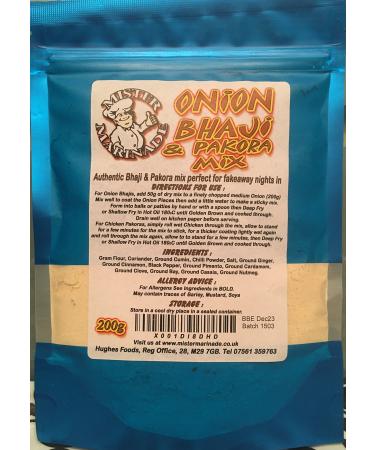 MISTER MARINADE Fakeaway Night in Onion Bhaji & Pakora Mix (200g)