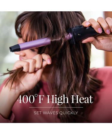 Buy REMINGTON Curling Wand | Hair Waver with Oval Barrel for Deep Waves | CI50U3 Black/Purple - International Shipping Available - Buy Online on SooperMarket.com