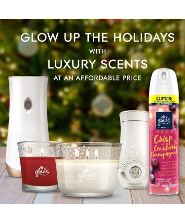 Glade Automatic Spray Refill - Crisp Cranberry Champagne Air Freshener for Home & Bathroom (6.2 Oz) | International Shipping Available - Buy Online on SooperMarket.com