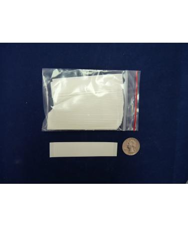 3M 1522 Double Sided Clear Straight Tape 3/4x3 for Wig Toupee Hairpiece 36 PCS by Walker tape