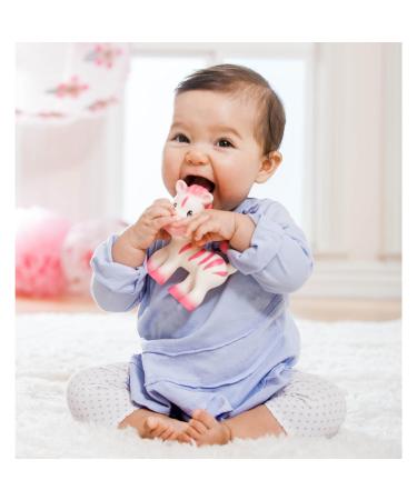 Infantino Squeeze and TeeThe Zebra Teether Toy - Fun and Soothing for Baby - Buy Online on SooperMarket.com