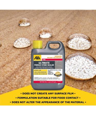 FILA Surface Care Solutions FOB High Performance Stone & Granite Sealer - 1 QT Protect & Enhance Your Surfaces - International Shipping Available - Buy Online on SooperMarket.com